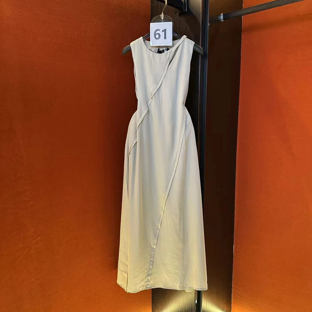 roiltrou【编号61】原创设计简约百搭套头吊带连衣裙ZA152410194