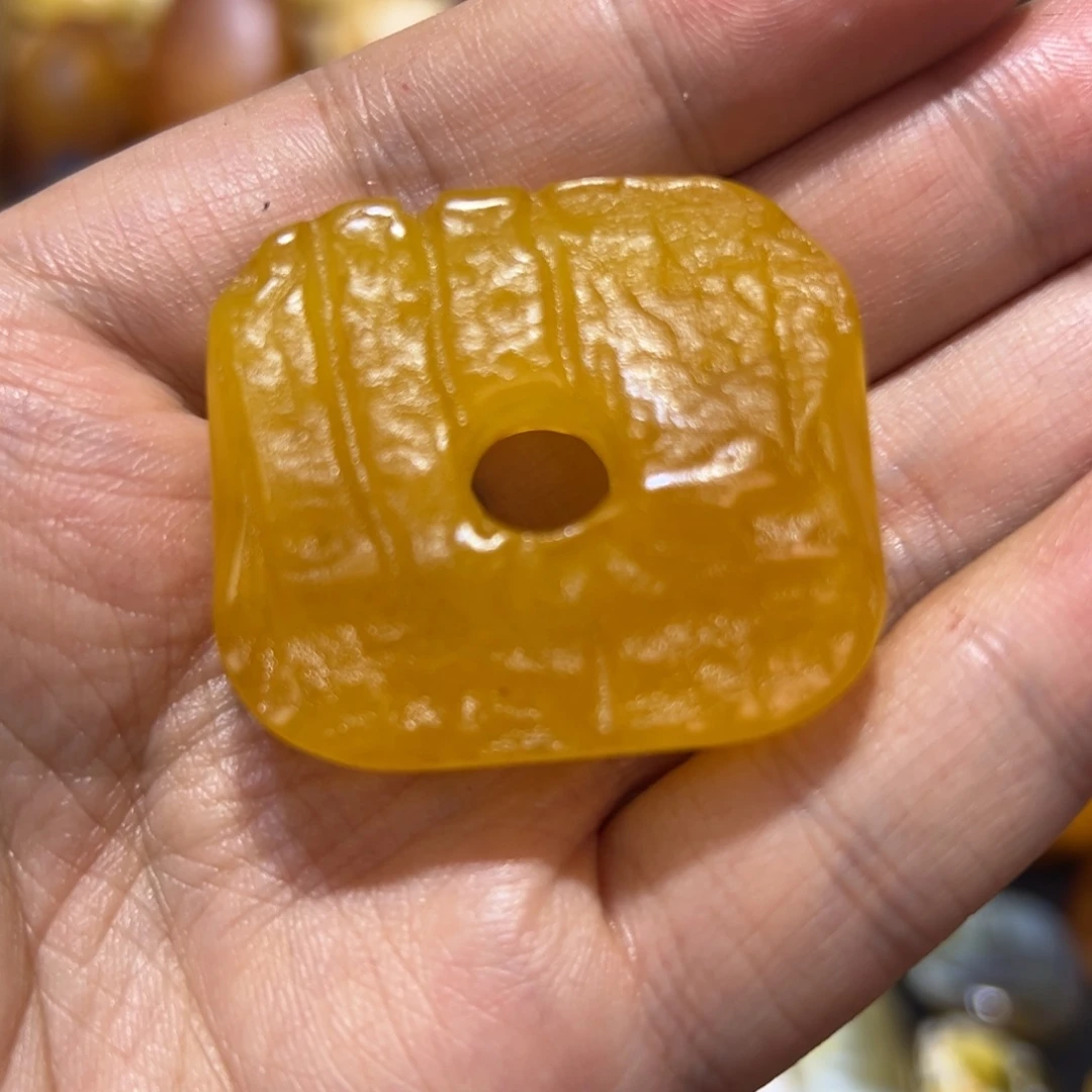 定制琥珀未镶嵌琥珀蜜蜡