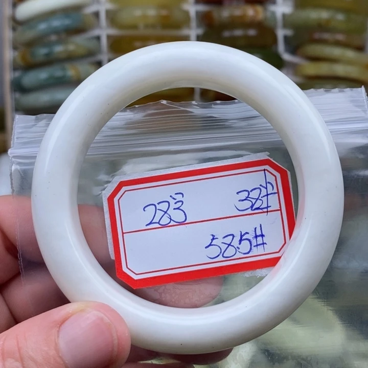 未镶嵌蛇纹石玉手绳