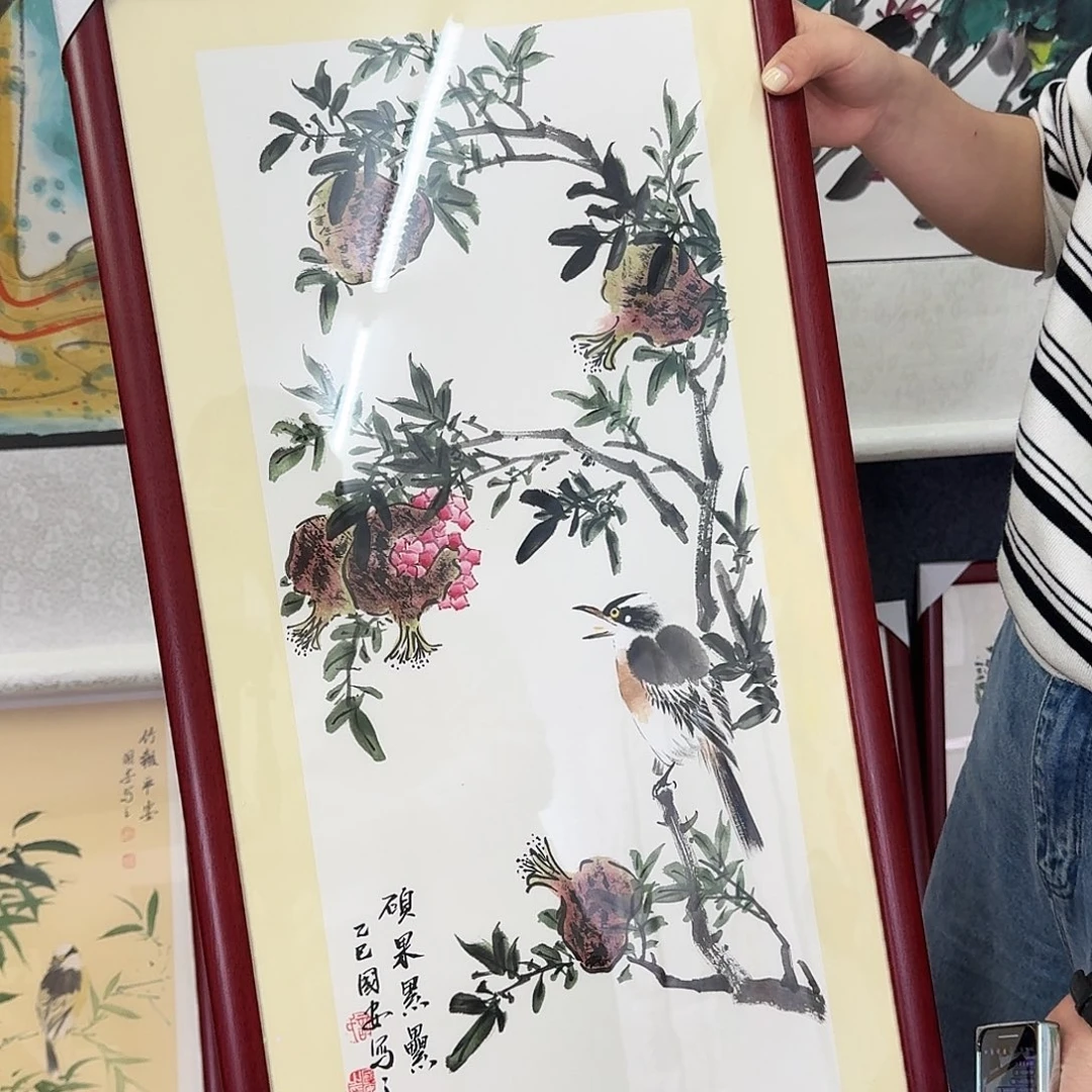 纯手绘国画作品作品