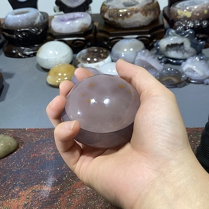 水晶摆件未镶嵌聚宝盆
