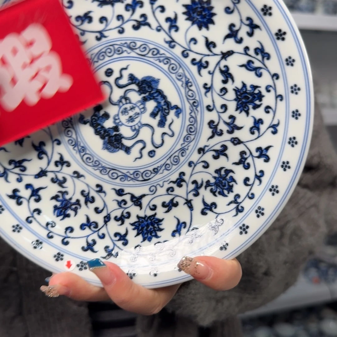 摆件陶三方缠枝莲壶承