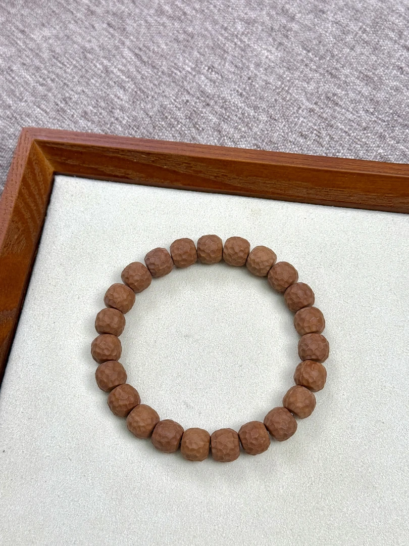 无品牌出品-龙鳞猴头手串