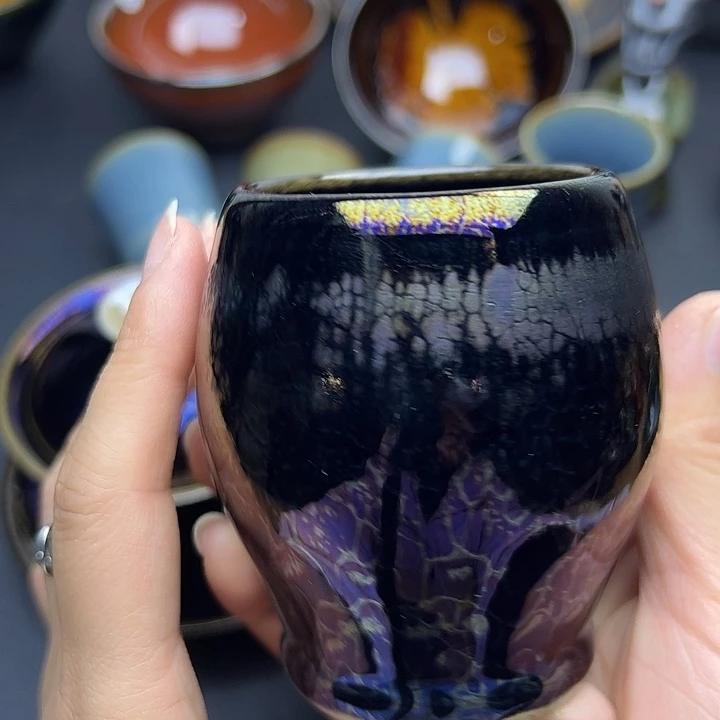茶盏建窑建盏主人杯