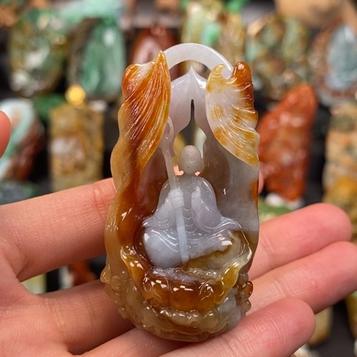 未镶嵌挂件翡翠缅甸天然翡翠A货