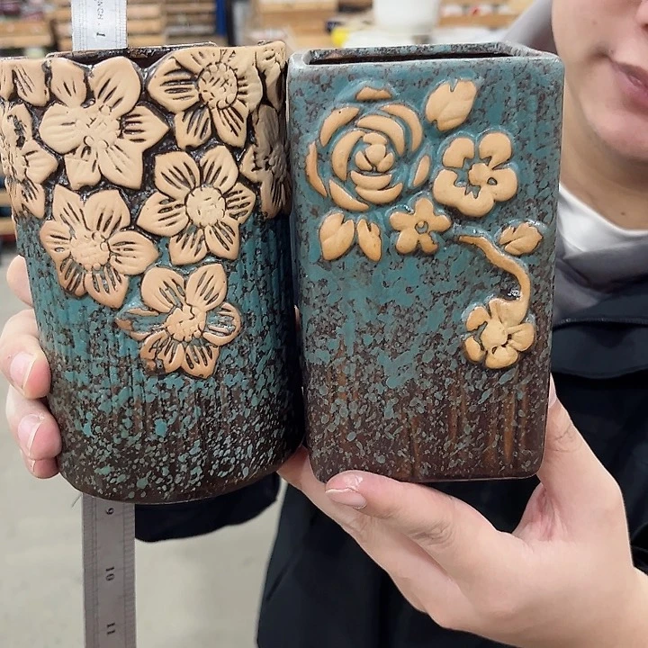 陶瓷陶瓷多肉植物花盆