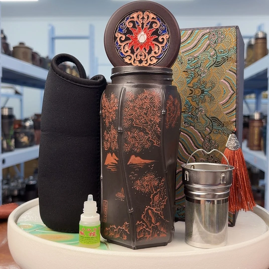 宜兴原矿紫砂杯子