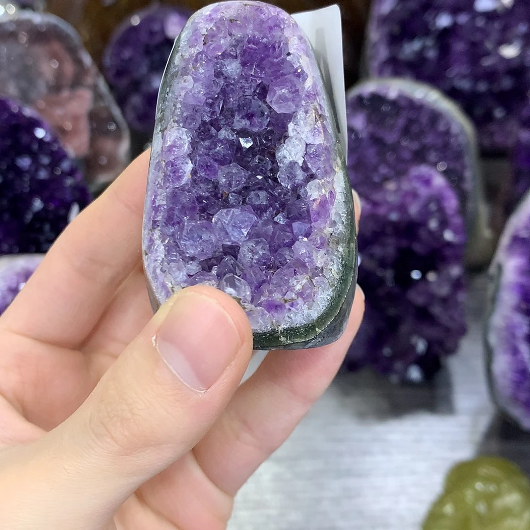 紫晶珠宝半成品未镶嵌887