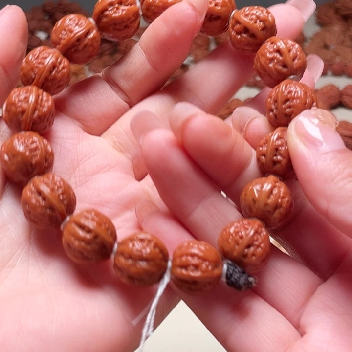 茶****文玩核桃吊坠京八