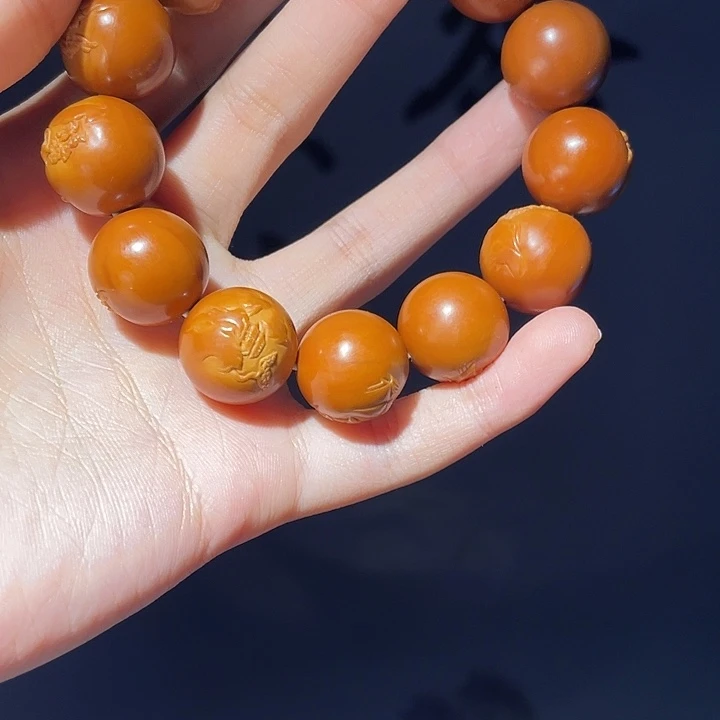 廊***毂手串/手链核桃光珠