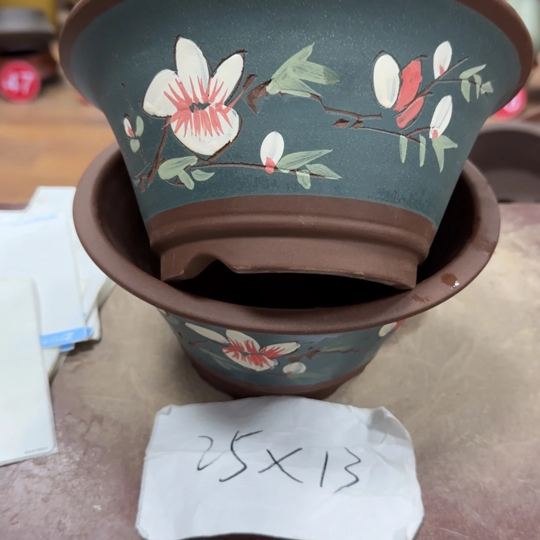 紫砂花盆破损包赔