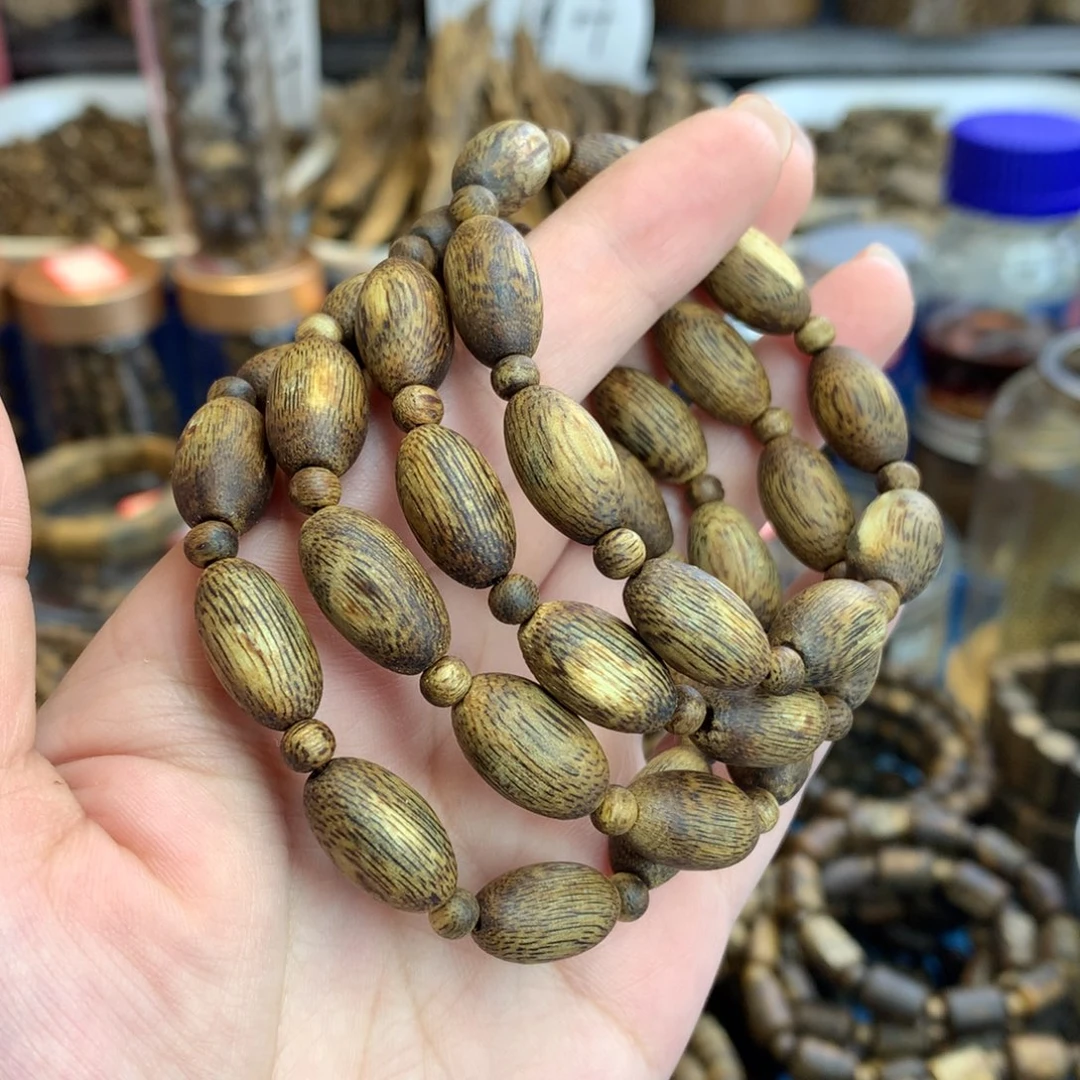 沉香碎屑沉香09米珠单圈