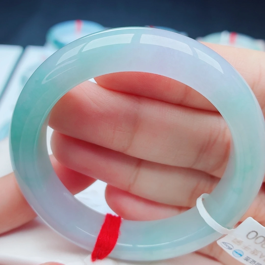 翡翠未镶嵌手镯天然翡翠手镯