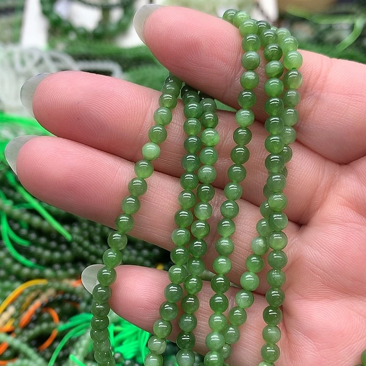 手链未镶嵌和田玉莲**香4