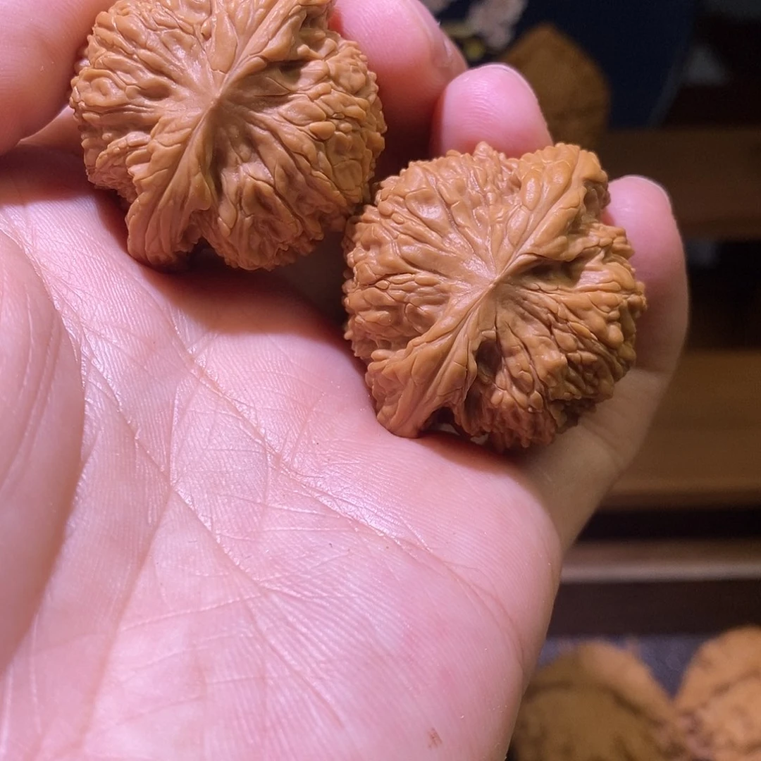 文玩核桃把件33乾坤磨盘