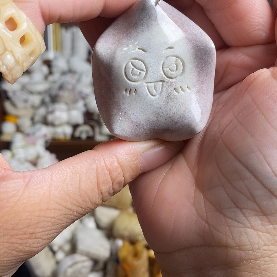 鹿骨把件21号海星