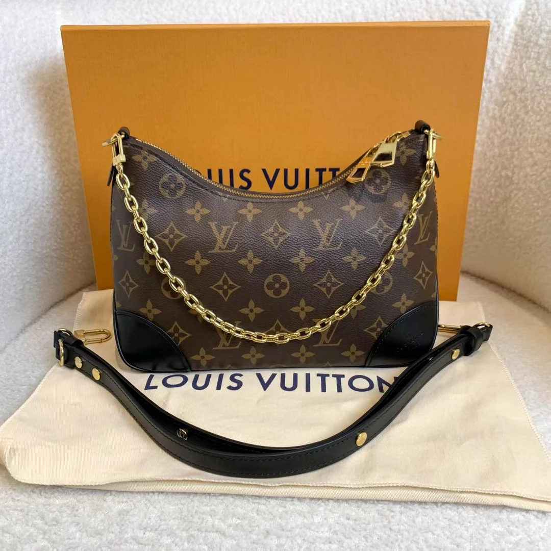 99新 LouisVuitton/路易威登 壹臻/老花黑牛角包 53760475