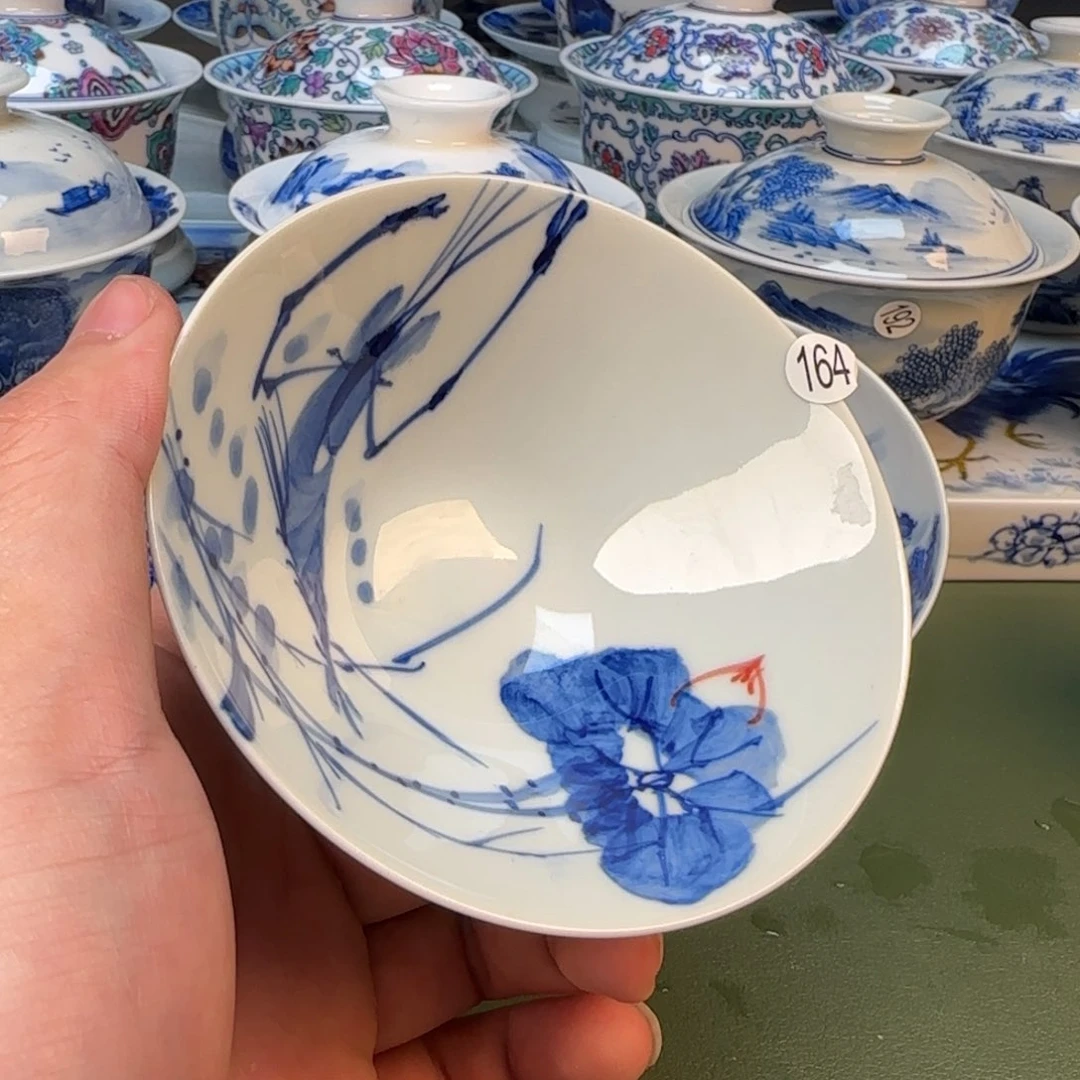 景德镇手工手绘茶具164