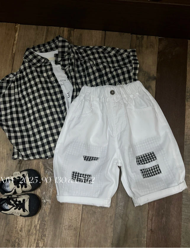 给号备注下单 2025夏款男童韩版时尚百搭童装