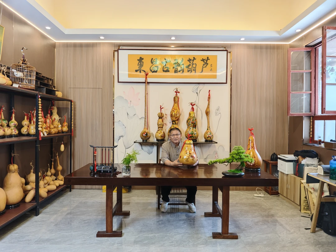 【全场不包邮】文玩葫芦中国风福禄葫芦摆件家用室内室内高档大型