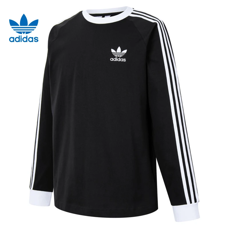 adidas阿迪达斯【华】三叶草男子运动休闲长袖T恤IA4877