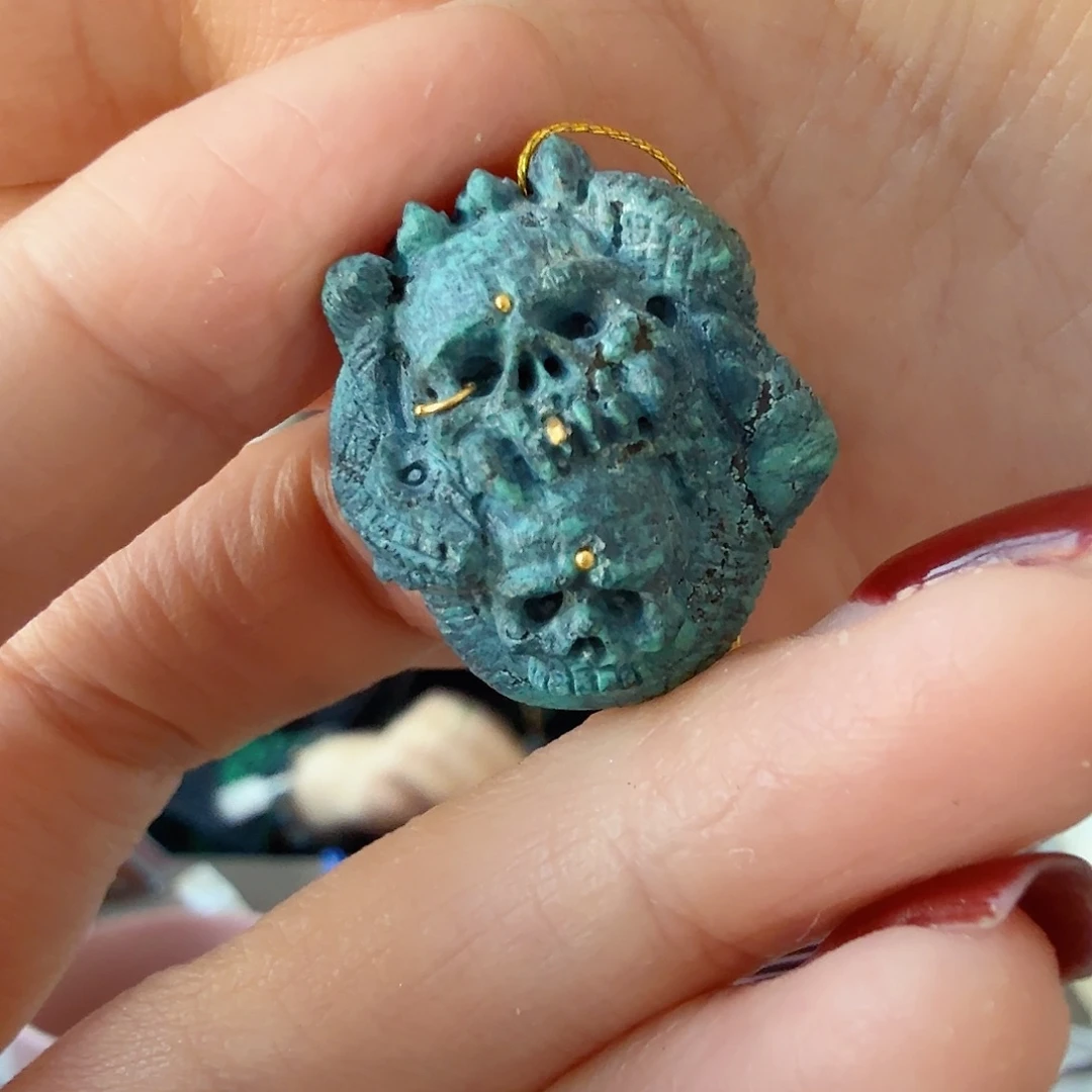 绿松石未镶嵌珠宝奇石