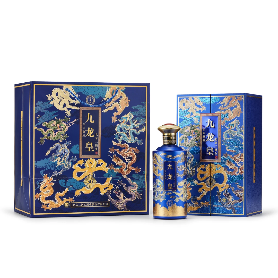 无品牌北京二锅头九龙皇30一箱50度