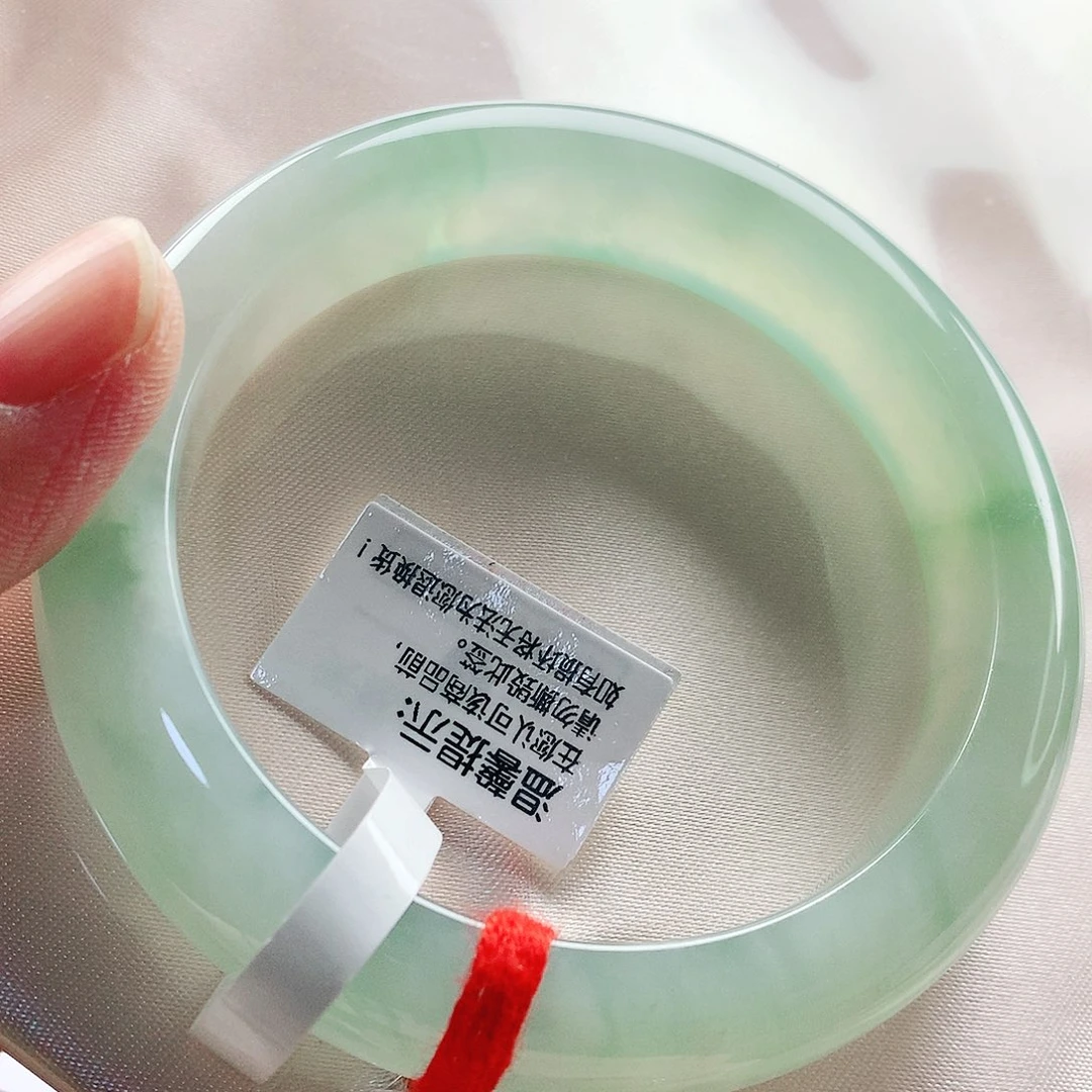 未镶嵌手镯翡翠55圈
