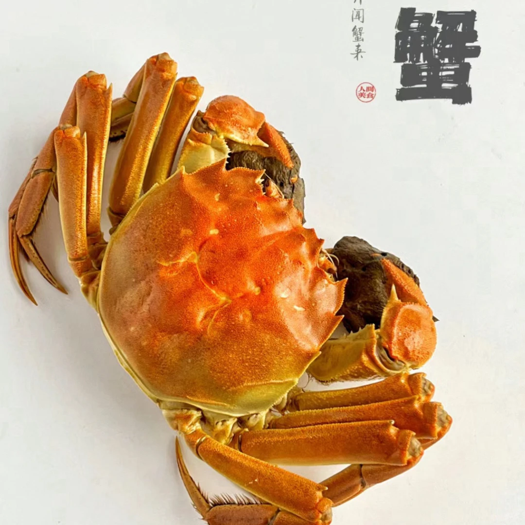 江苏闸蟹 公蟹2-3斤（单只约4两，5-8只）鲜活发货