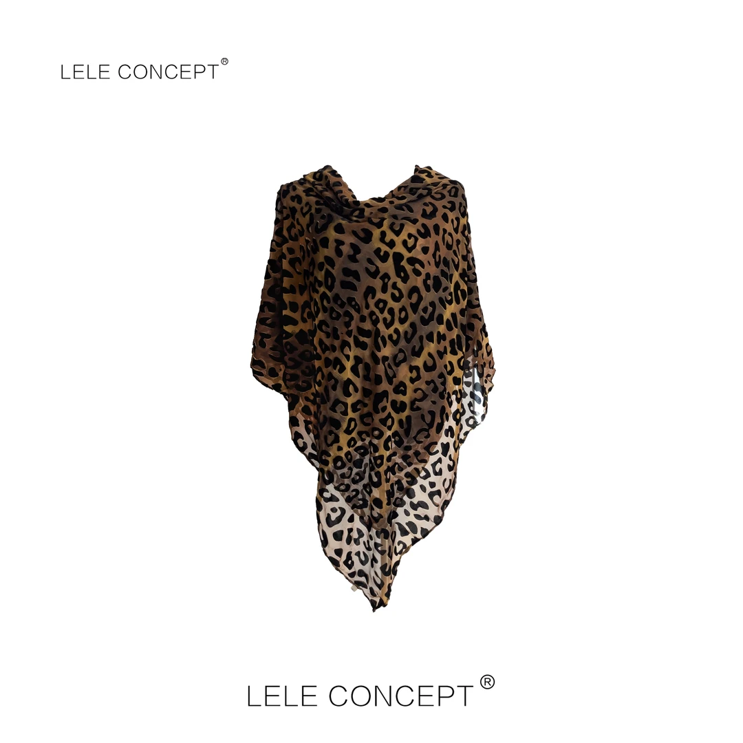 LELE CONCEPT |【如一】 时尚潮流豹纹围巾UE25S0046Y