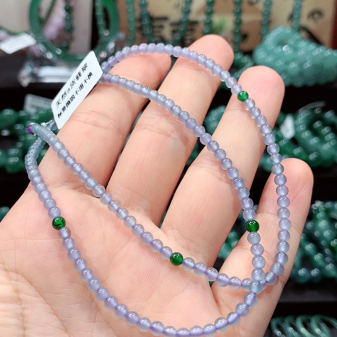 翡翠未镶嵌手链卡3.5