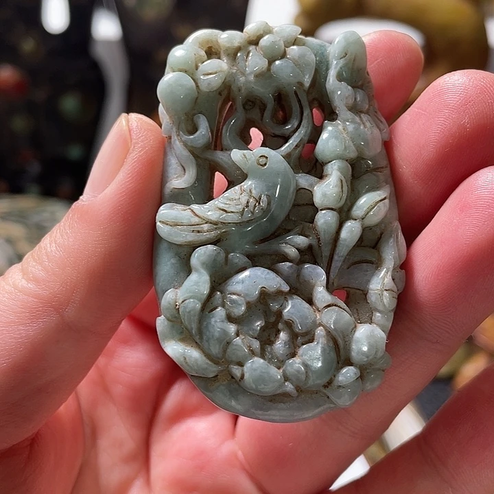 紫金钵盂菩提吊坠