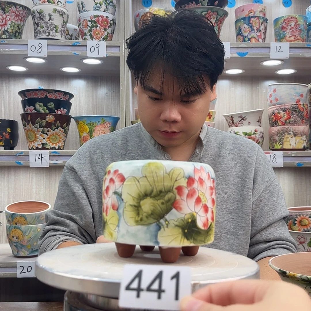 紫砂花盆瑕疵瑕疵441