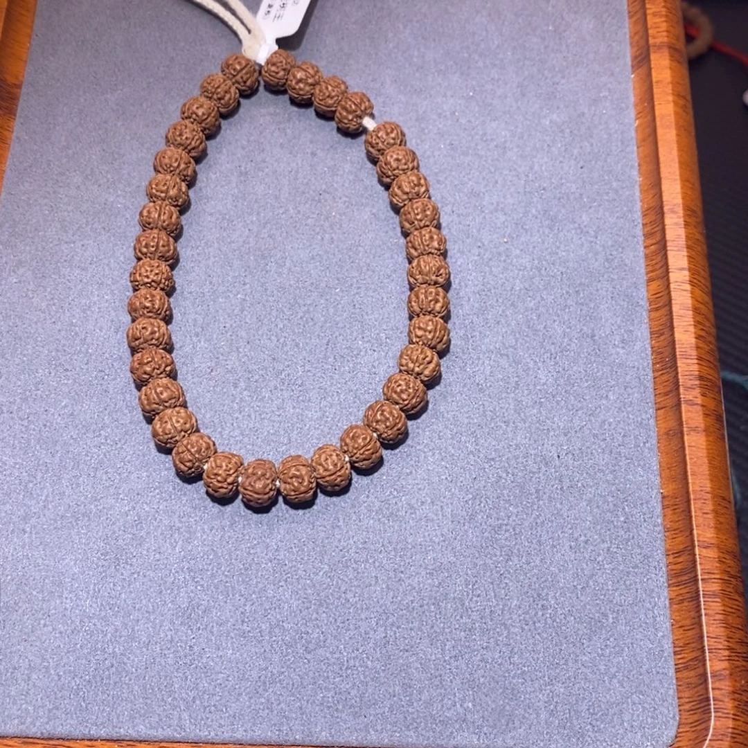 随***好金刚菩提手串030纯血老树王9.9