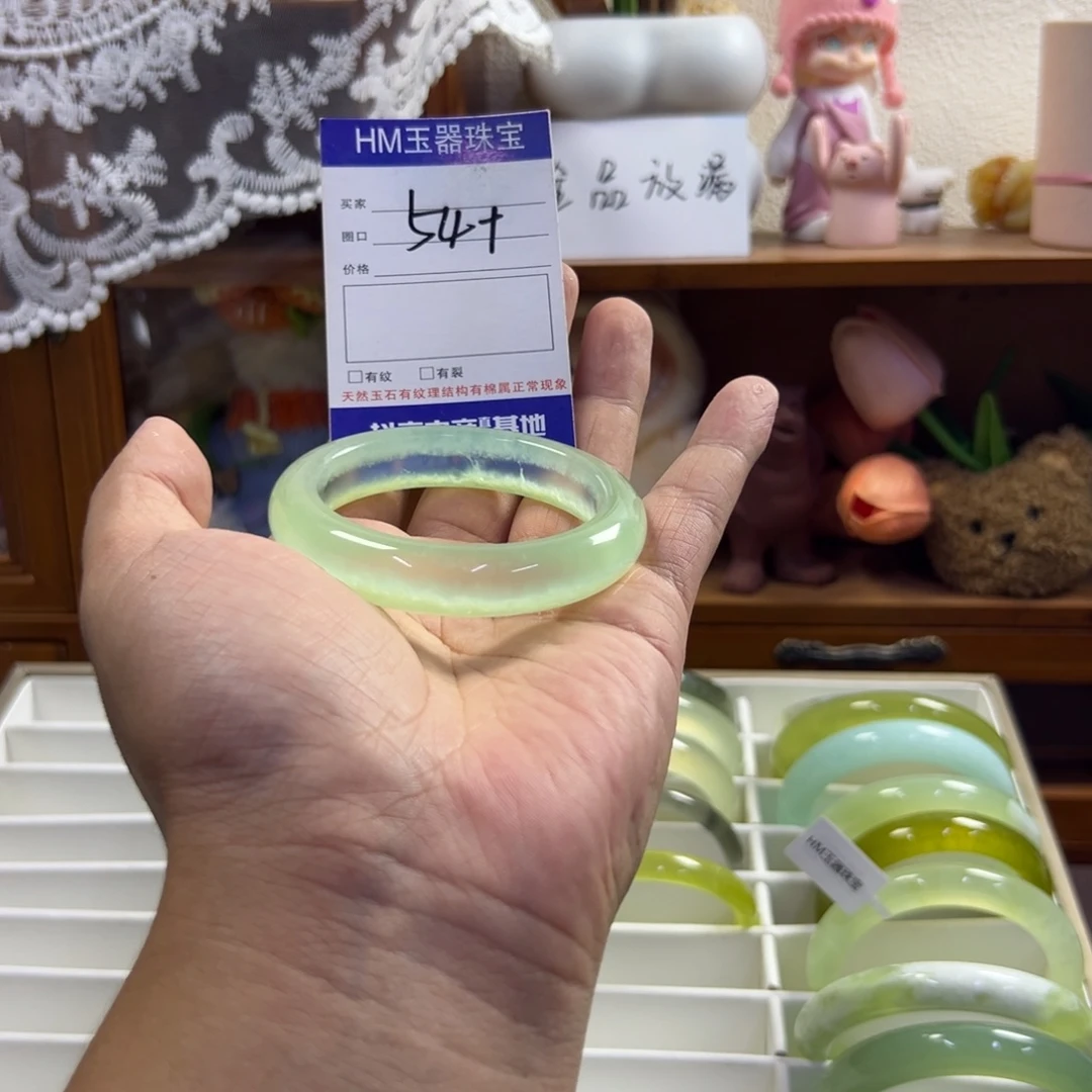 未镶嵌蛇纹石玉手镯353
