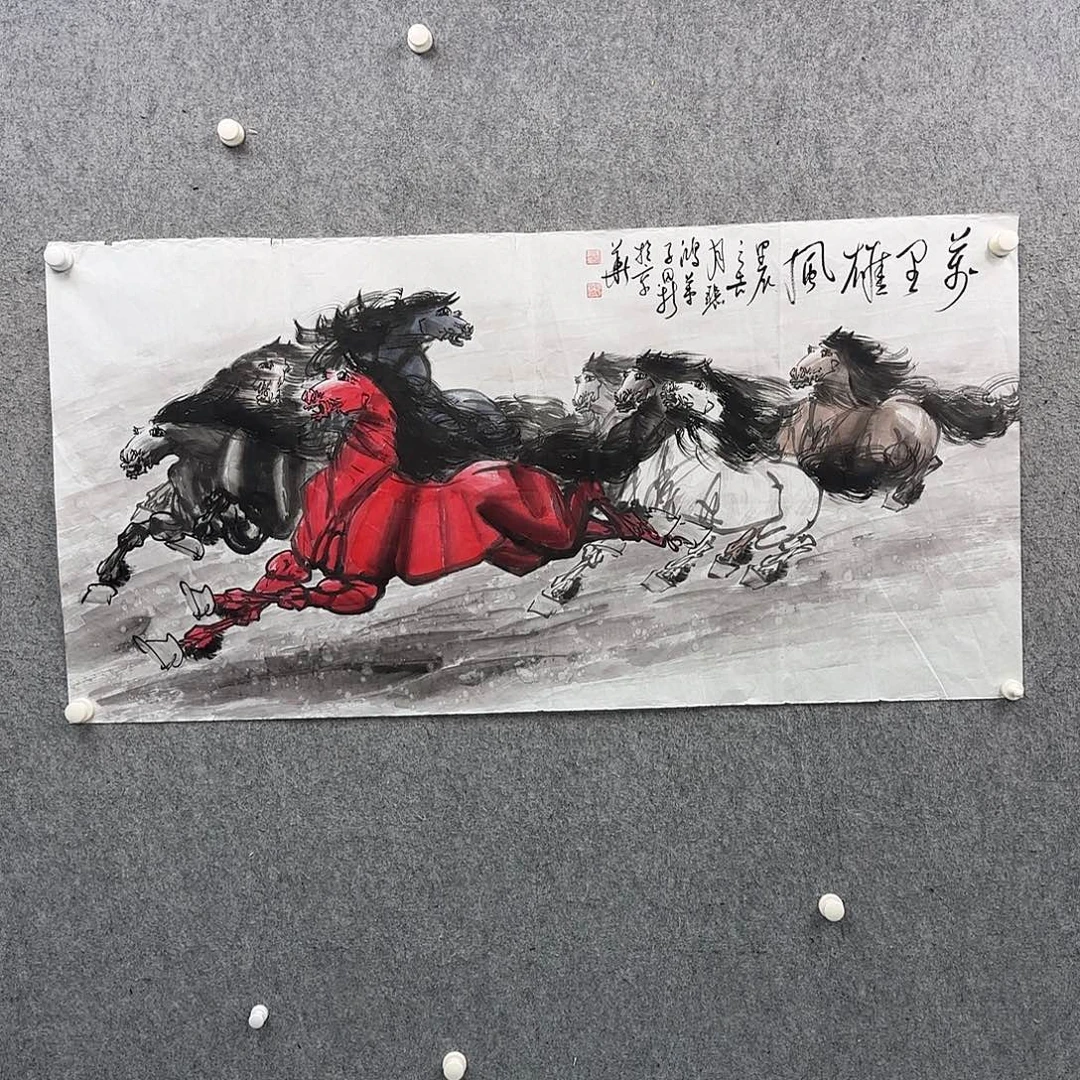 书法书法作品多次参加