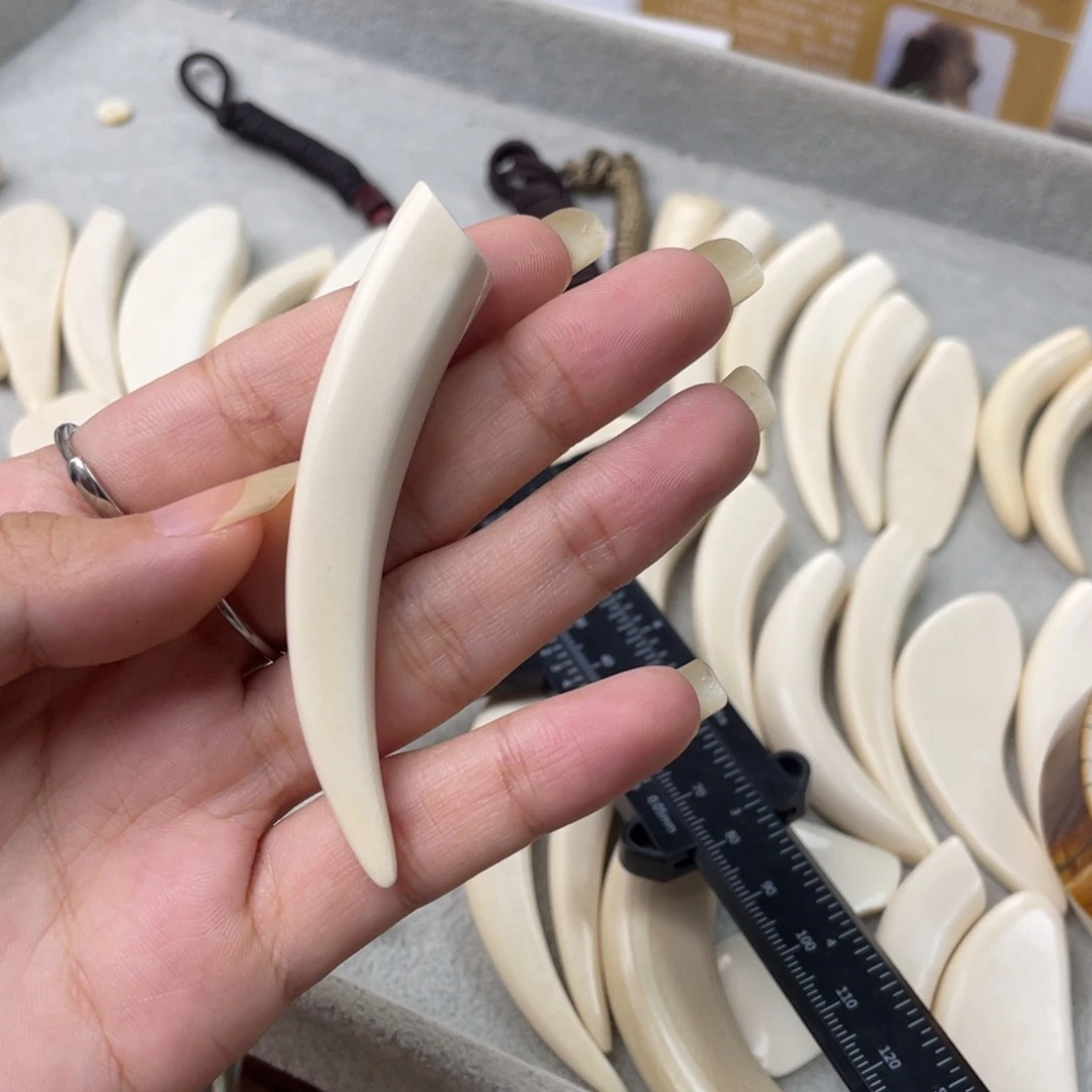 猛犸象牙手串/手链/手镯特价牙尖吊坠