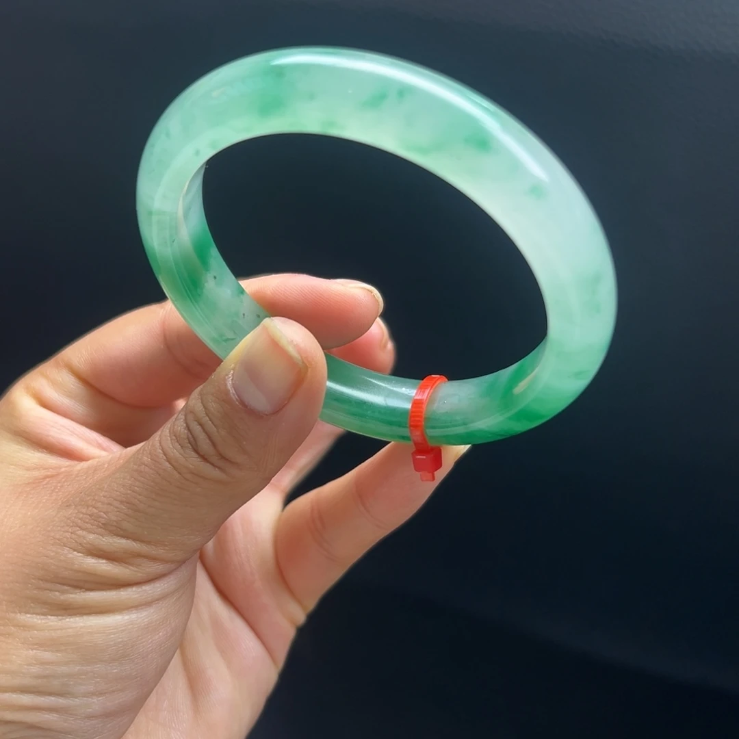 石英质玉未镶嵌手镯非洲翠5657