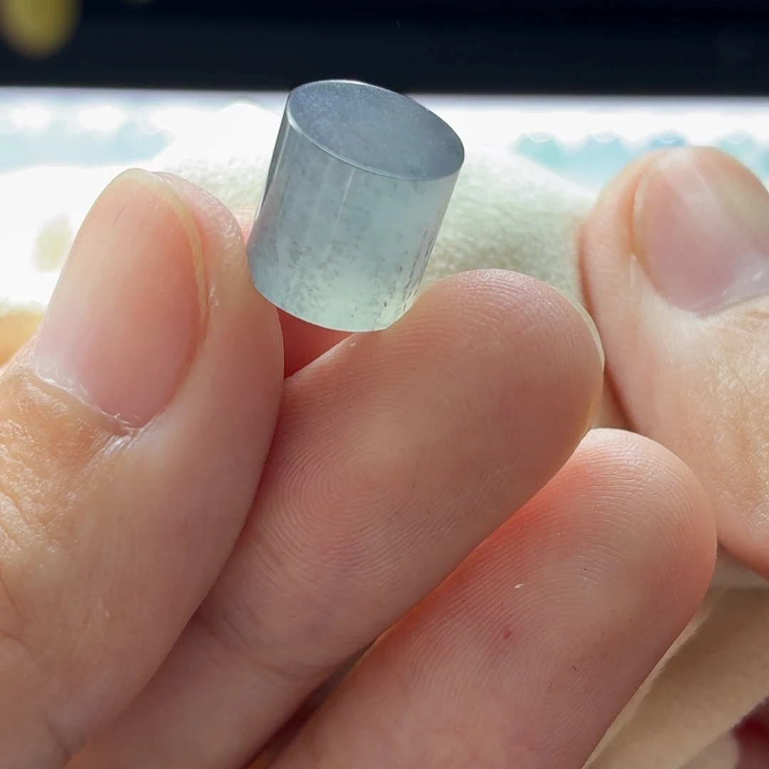 定制翡翠未镶嵌卡10黑冰