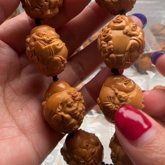 手串橄榄核橄榄雕雕刻工艺品