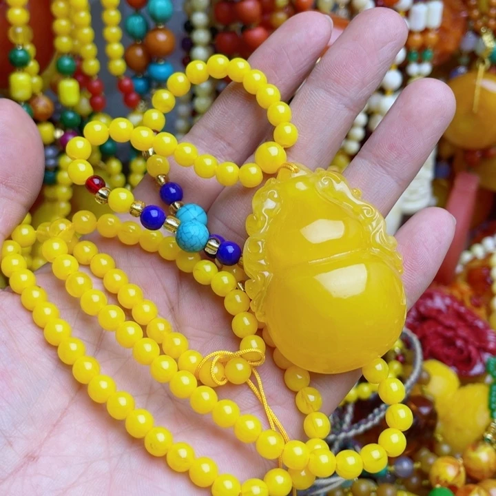 树脂制品感*107号葫芦吊坠