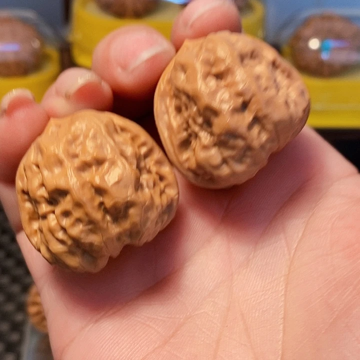 吊坠文玩核桃蛤蟆头，边34