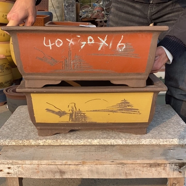 紫砂花盆紫砂特价包邮