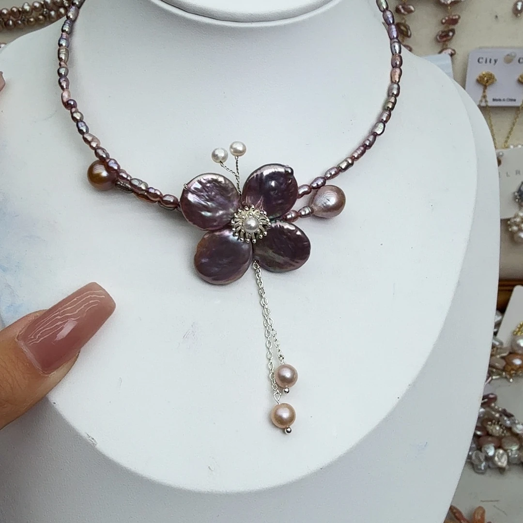 淡水珍珠颈饰未镶嵌