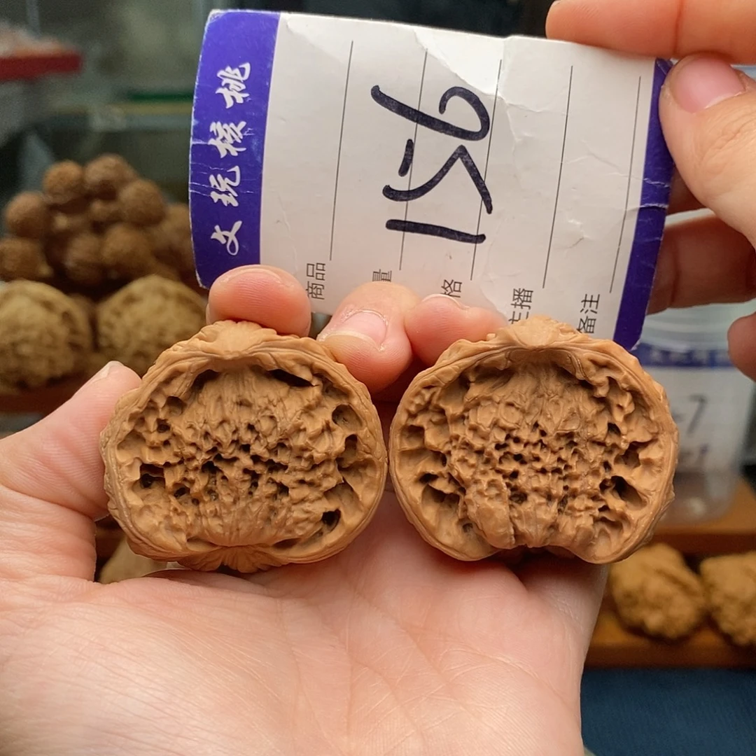 文玩核桃把件43蛇头