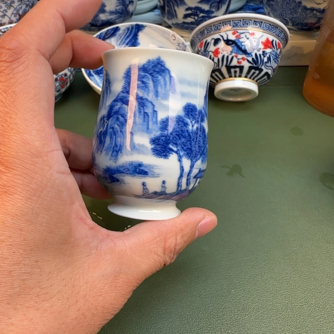 纯手工纯手绘茶具石头54