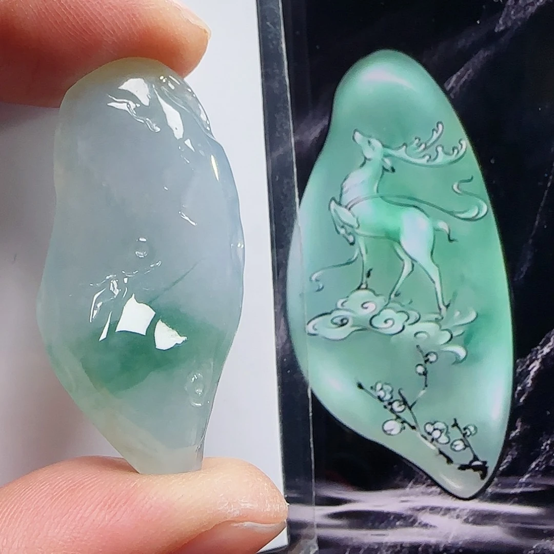 定制翡翠未镶嵌翡翠