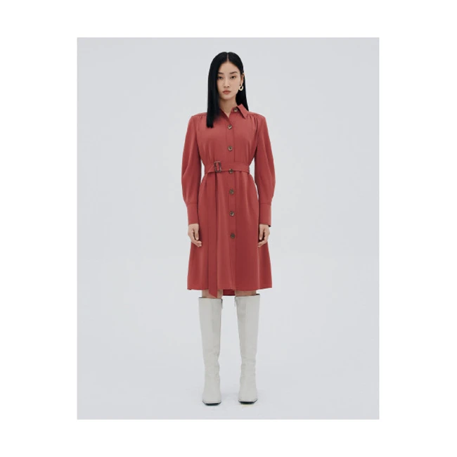 FALEMIG-歌系通勤简约连衣裙EWD333Y00500