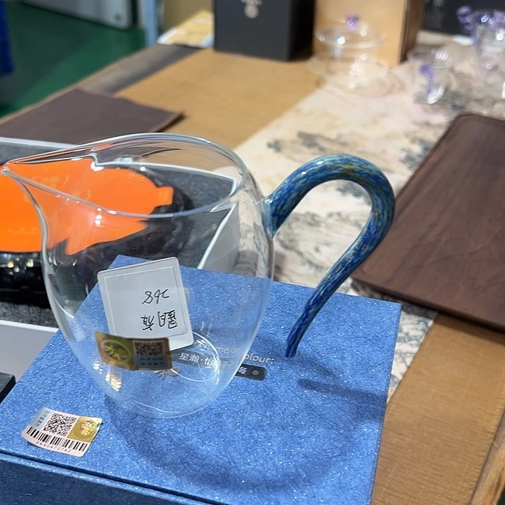 白***手工艺品玻璃禾器茶器现货现发