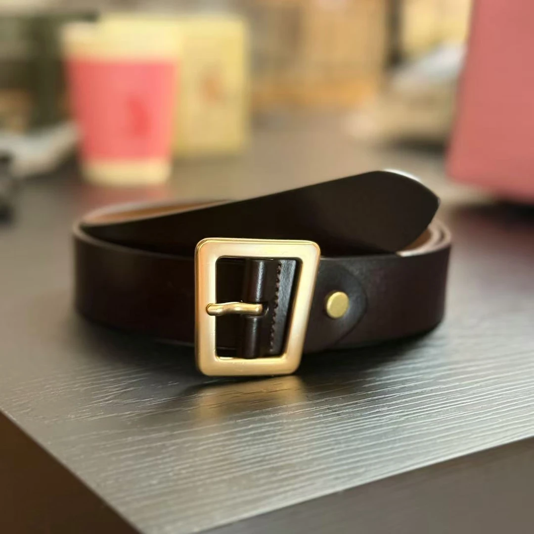 【顾文婷推荐】eonniya 时尚韩版ins梯形扣腰带